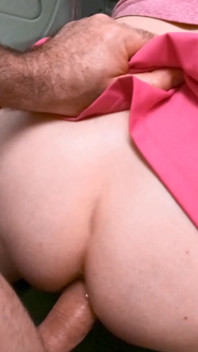 Stepmom Stuck in the Washing Machine Takes It in Both Holes to Keep It a Secret