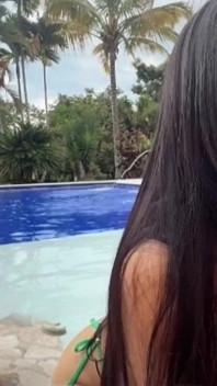 Giving a Blowjob to My Best Friend at the Pool. I Make Him Cum a Lot!