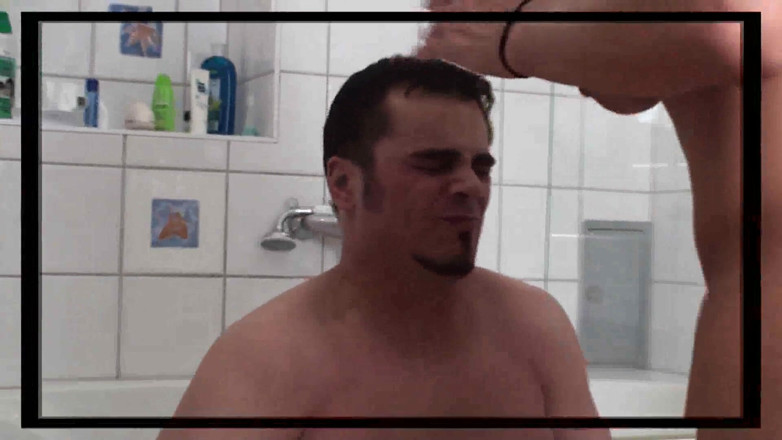 Femdom Austria: Slapping in the bathroom