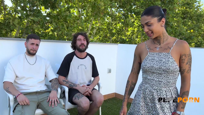 PepePorn: 2 amatérští nováčci se naučí šukat: Ukaž' em, Valerio!