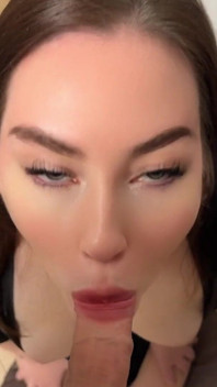 Come on, Cum in My Mouth! the Best Deepthroat Blowjob of My Life!