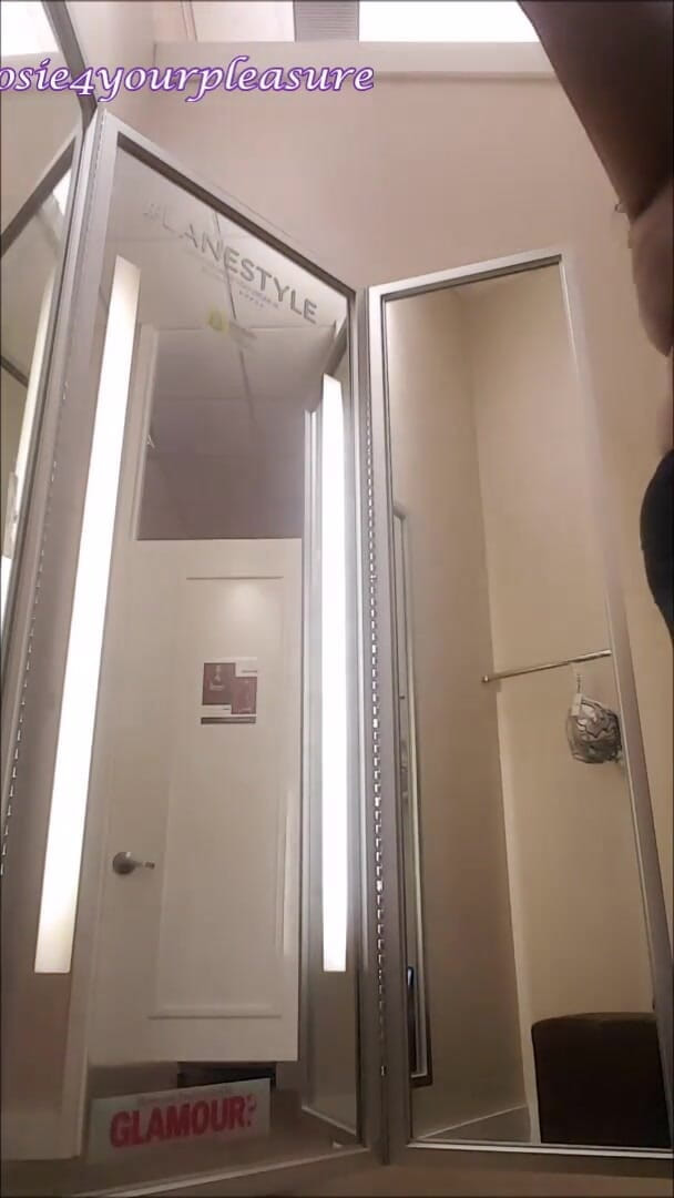 Josie4yourpleasure: Trying on Bras in the Dressing Room
