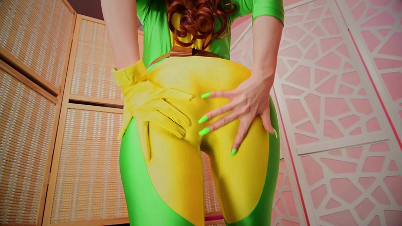 Little Puck: X-men: schelmische schwanz entleert!! Sukkubus-MILf