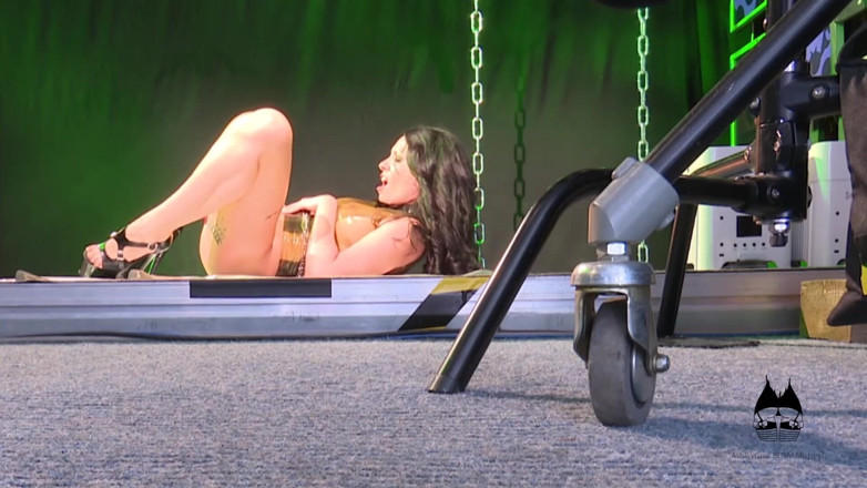 AshleyGreyBDSMMistress: Behind the scene: AshleyGreyBDSM dressed in latex videos solo with...