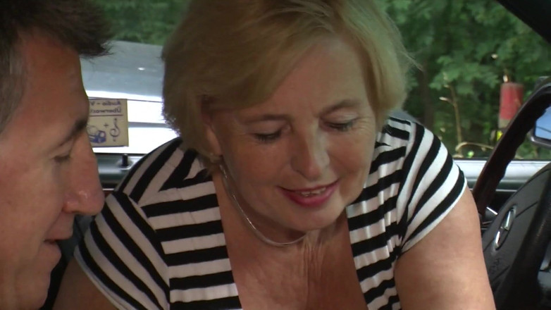 GOLDLIGHT - OFFICIAL: Blonde Mature German Housewife with Naturals Gets Pounded at Home #3