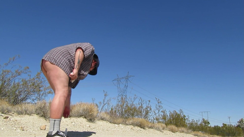 The porky pervert: Nginjak tanjakan gurun jerkoff 2