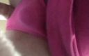 Crossdresser sugah: Pink dress