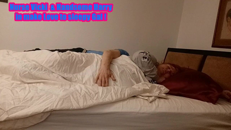 BBW nurse Vicki adventures with friends: Pielęgniarka Vicki i przystojny Harry w Make Love to Sleepy...