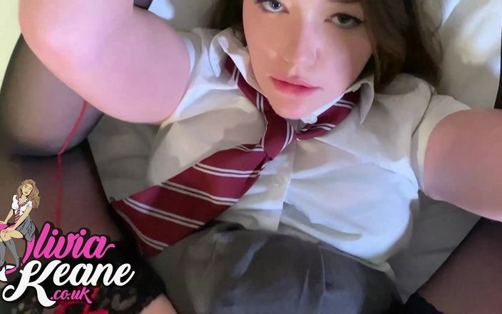 Olivia Keane: Vy šukání a creampie Olivia Keane POV