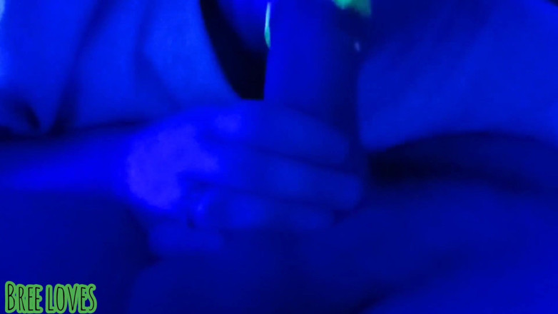 Bree Loves: Slut with neon lips denies cum in mouth