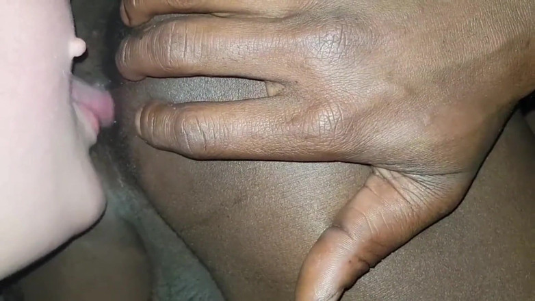 Real homemade BBW BBC porn: BBW Fingering Rimming BBC Arsehole