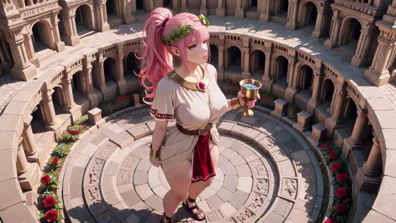 Tay Swift X: Private Morning Reading in the Roman Court, Silk Stockings Crossed,...