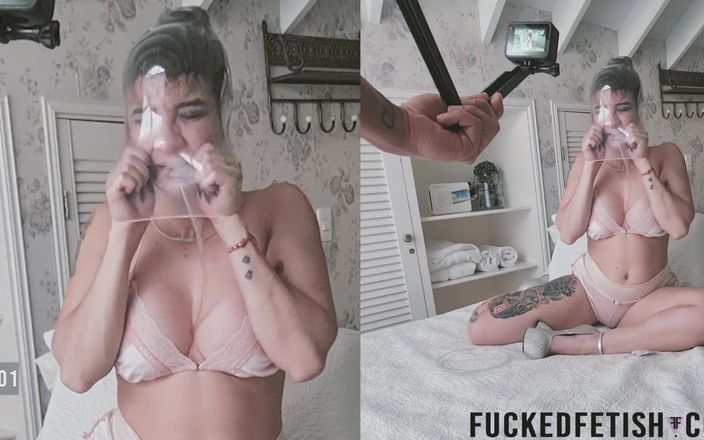 Fucked fetish: 4k 有趣的避孕套呼吸房子娃娃阴户操假阳具