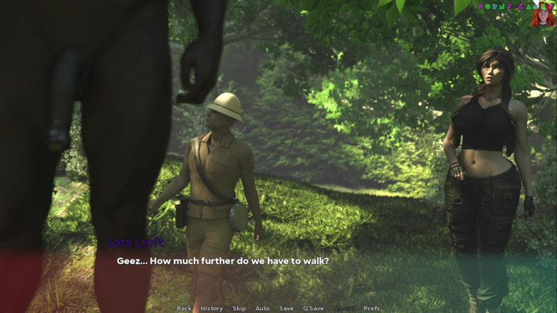 Porny Games: 命运不会通过饲养柏卢斯来分离我们 - 丛林中的新绿帽冒险 15