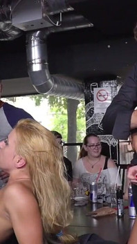 Nikki Thorne Rammed in Public
