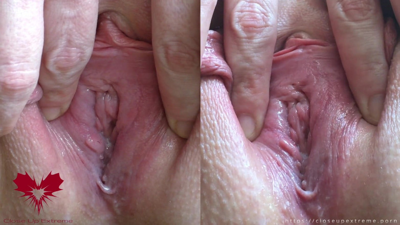 Close Up Extreme: Pussy Presentation and Masturbation with the Satisfyer. Close up From 2...