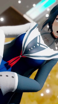 Otdmtmk Vtuber Czas Stop Hentai Mmd 3D Niebieski kolor włosów Edit Smixix