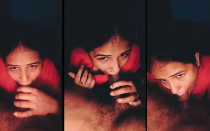 Hot Sis: Facial While Sucking Big Cock Full Cum in Mouth