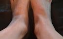 Naughty alchemy: Dripping Candle Wax Over My Perfect Feet