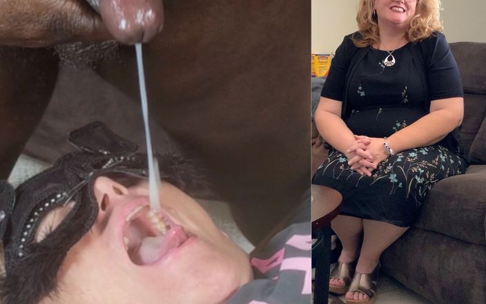 Big ass BBW MILF: Добірка камшотів для зрілої бабусі (сперма в рот, сперма на пизду, камшот на трусики, сперма на обличчя)
