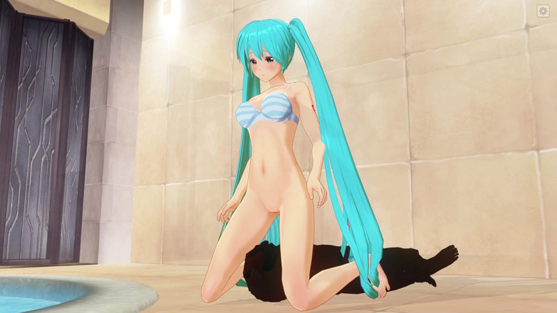 H3DC: 3D Hentai Miku gets cunnilingus orgasm