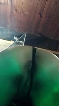 Mariana's Ass While Sucking Cock