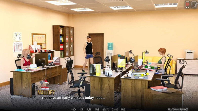 Miss Kitty 2K: Uniwersytet Problemów 126 - Poważne treningi autorstwa Misskitty2k