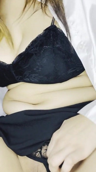 Sqeeze Boobs and Showing Her Pussy Rubbing