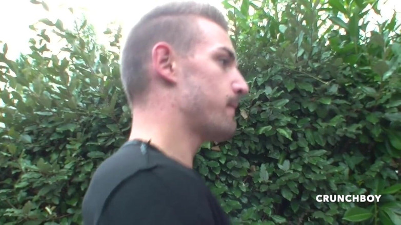 Sex humiliation with french lads: Sex humiliation for two twinks in exhib