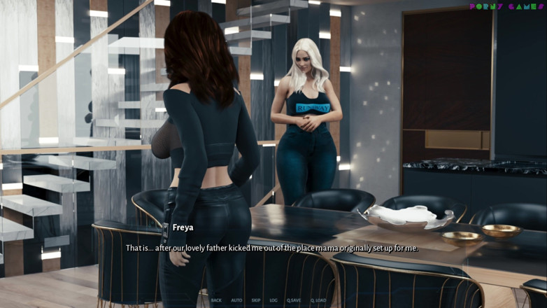 Porny Games: Seducție cibernetică cu 1thousand - sex în trei neașteptat, anal și la rând 34