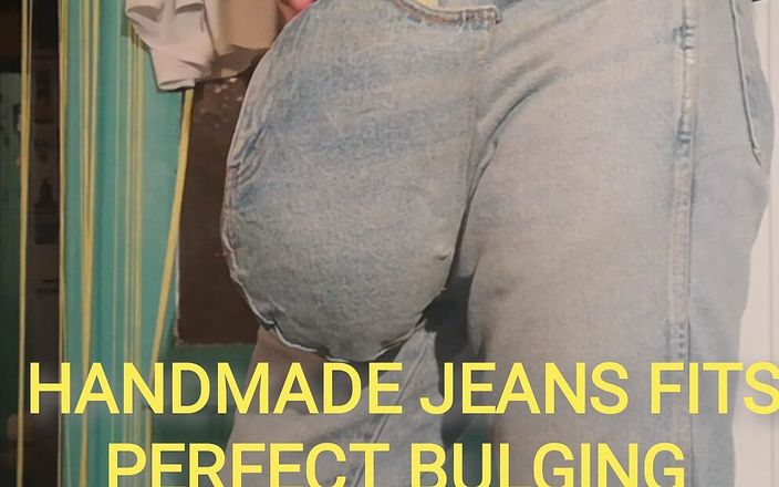 Monster meat studio: Huge jeans bulging in a handmade fashion from philmore