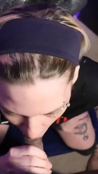 Breezy Sucking Black Dick