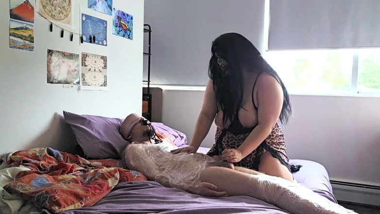 MyPrejacBoyfriend: Mummified Post Orgasm!