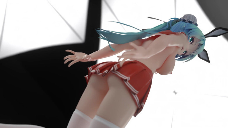 MikuMotion: [mmd] Crema de chocolate Jk; Uniforme sexy de chica universitaria;...