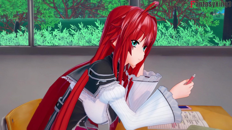 Fantasy king: Rias Gremory Invites Me to Have Sex After Class - Dxd...