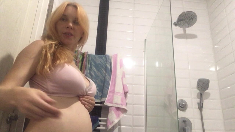 Risky Hairy Couple: Perut dan toket sakti cewek hamil besar 4k