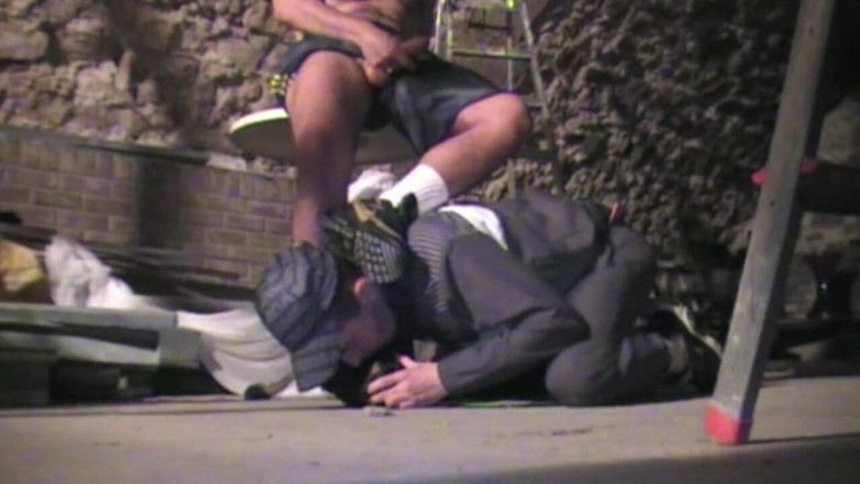 Sneaker gay: Fetish sextape by scally boy
