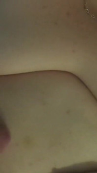 His pov cum into my belly button