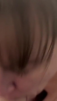 I almost lost it! Wow  another huge load shot into my mouth again  I got every last drop again   hope you enjoy  and have a grea
