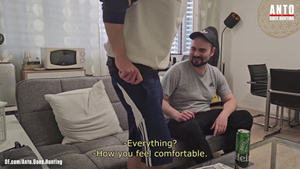 AntoGoesHunting: Straight Hot Guy From the Gym Convinced