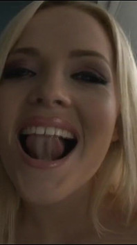 Threesome with Two Horny Anal Sluts, Deep in the Throat