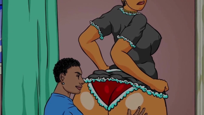 Dukes Hardcore Honeys: Mrs. Jiggles rides the pastors huge cock