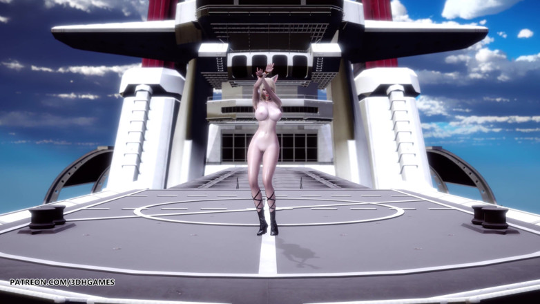 3D-Hentai Games: Helicopter naked dance Ahri Akali Kaisa Seraphine league of legends...
