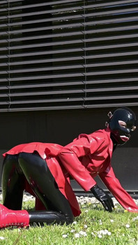 Red Latex Springtime