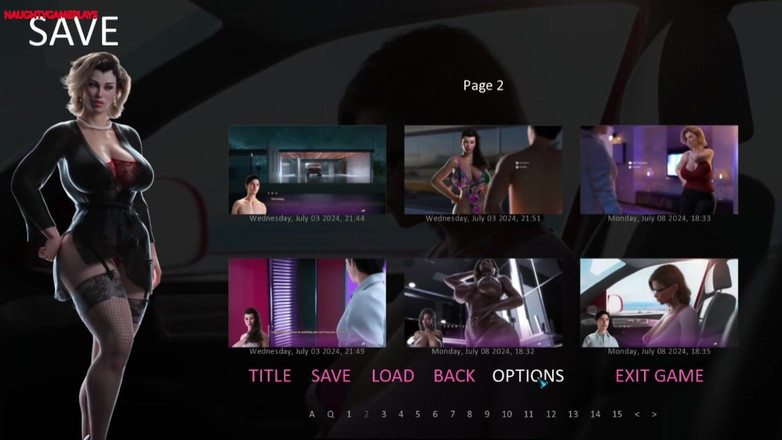 Naughty gameplays: Apocalust av Psychodelusional - otrogen fru pratar med sin man i...