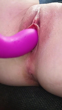Playing with My Pink Vibrator