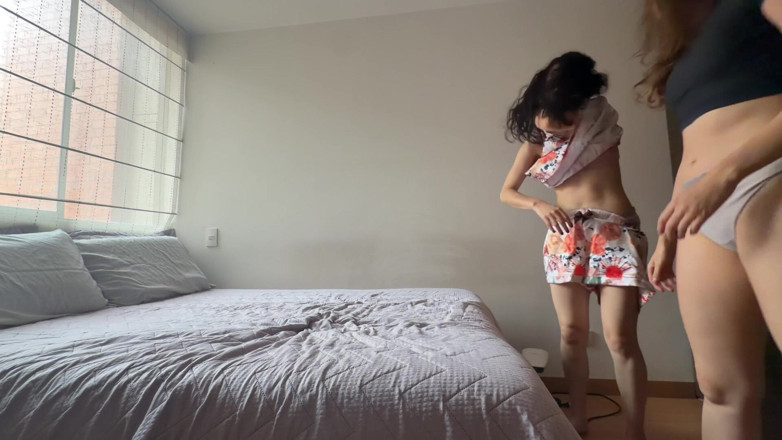 scarlettandc: Lesbians Bumping It Hard in Different Positions