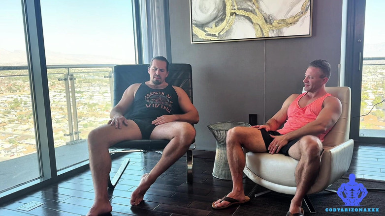 Cody Arizona - Gay: Boquete pós treino, Rimjob e Jerk Sesh com Vikings Will...