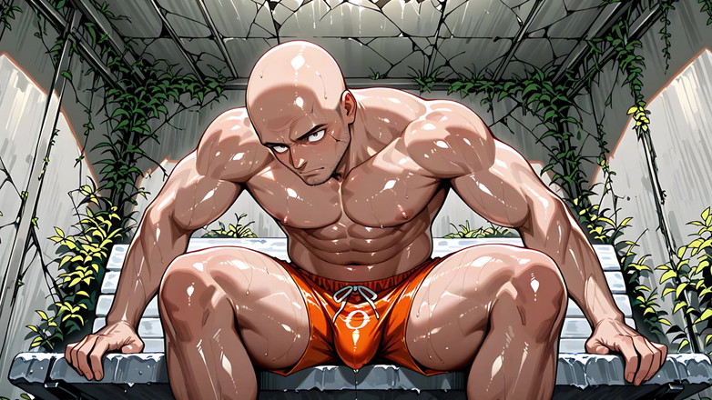 Erotic Man: Ai Gay Lelaki Berotot Dengan Bonjolan Besar