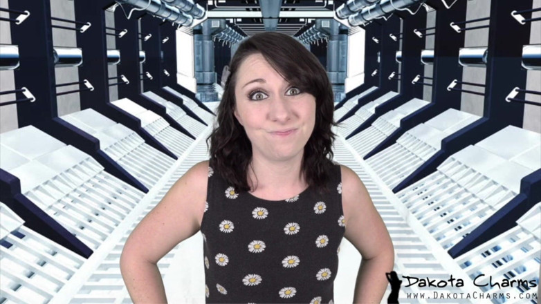 Dakota Charms: Big alien with a little penis